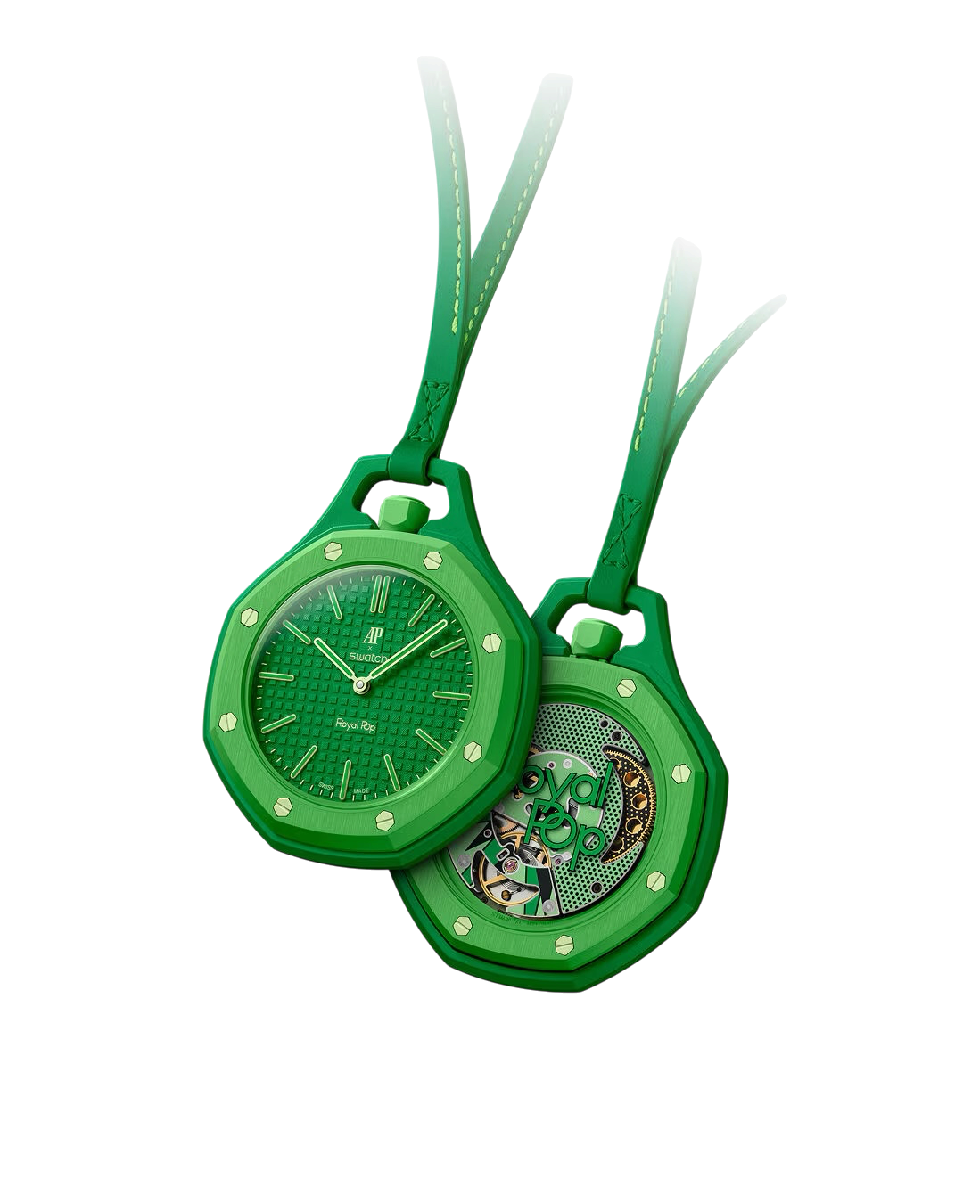 SWATCH ROYAL POP GREEN EIGHT