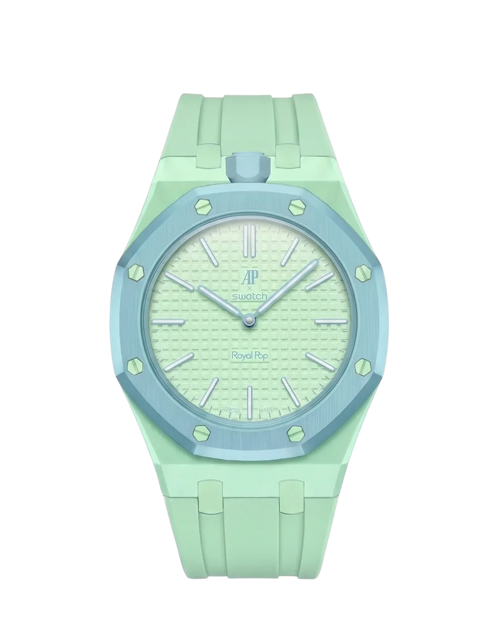 SWATCH ROYAL POP BLAUE ACHT