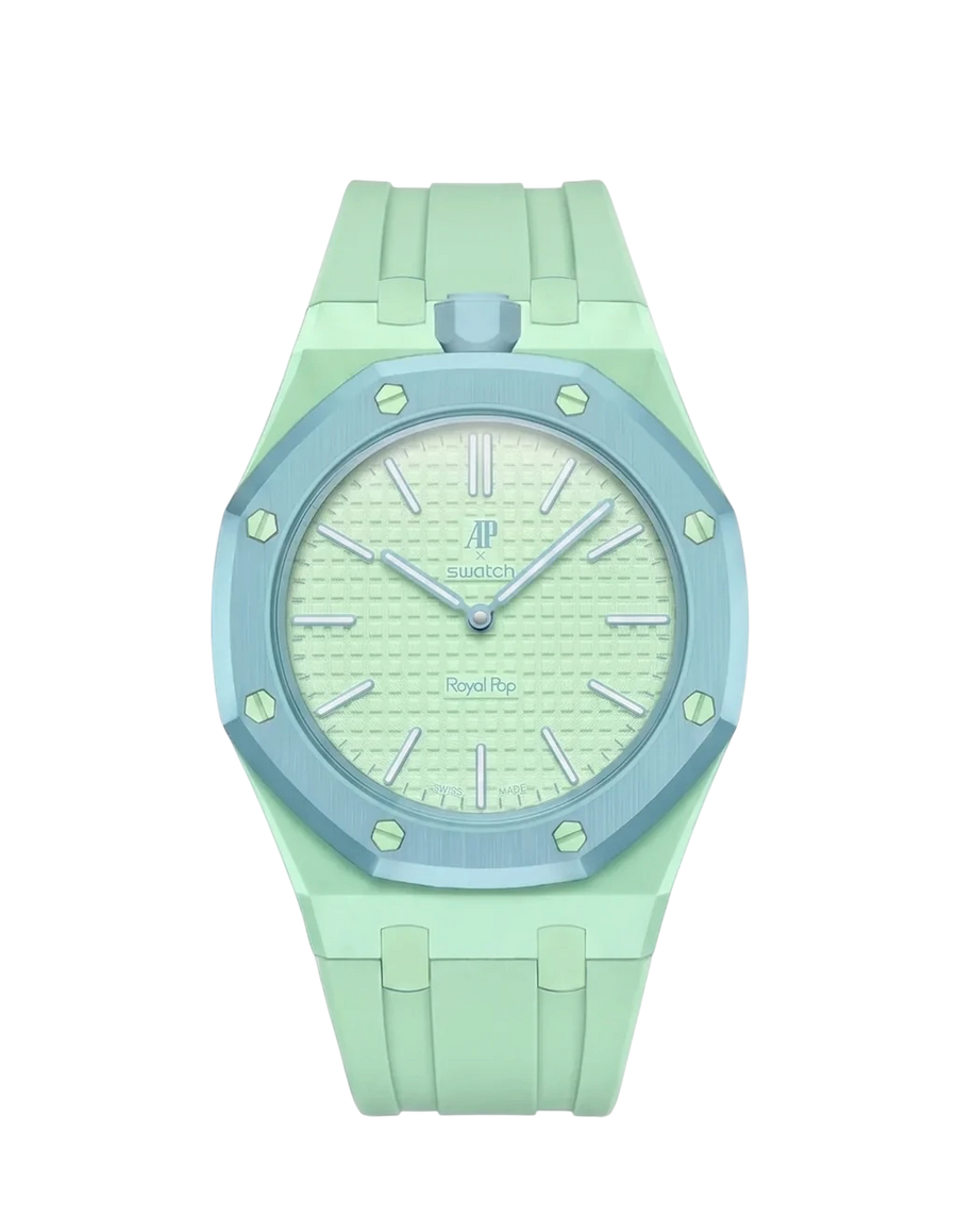 SWATCH ROYAL POP BLAUE ACHT
