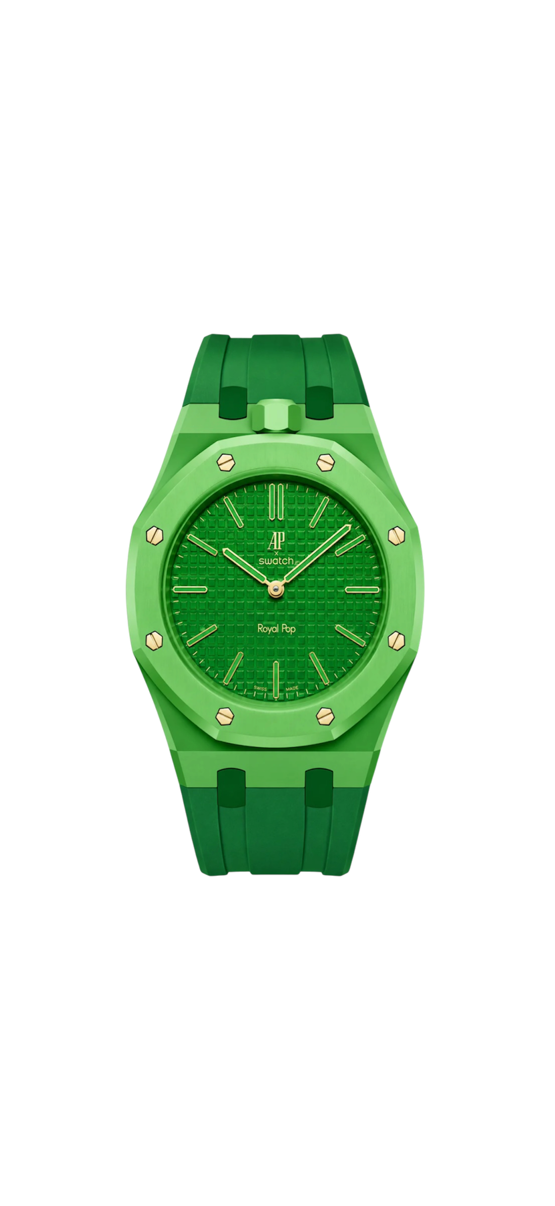 SWATCH ROYAL POP GREEN EIGHT