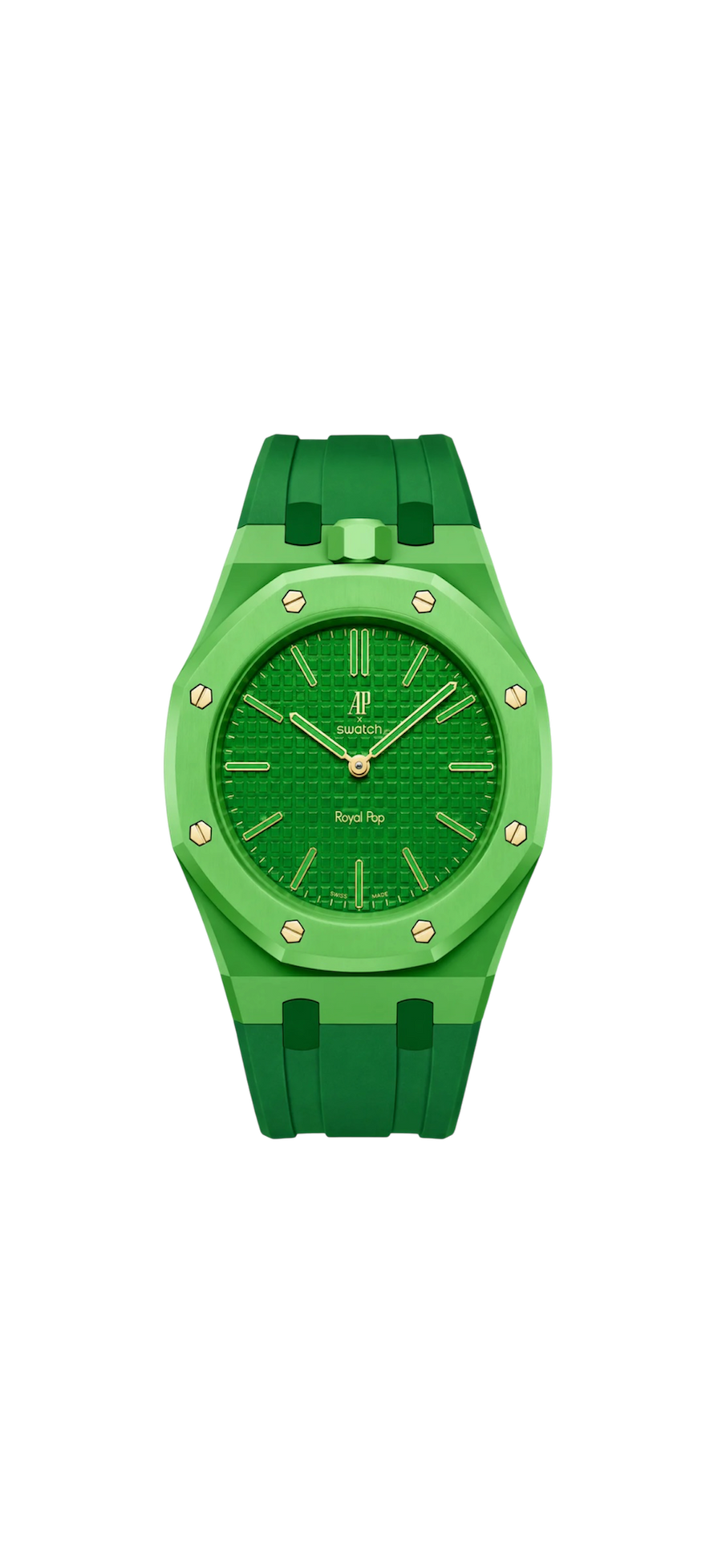 SWATCH ROYAL POP GREEN EIGHT