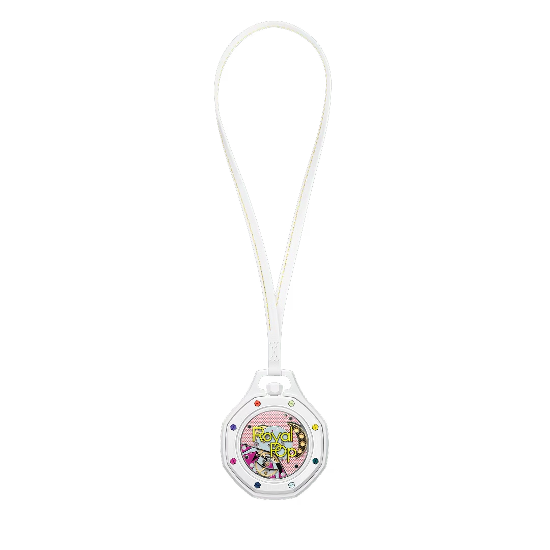 SWATCH ROYAL POP HUIT BLANC